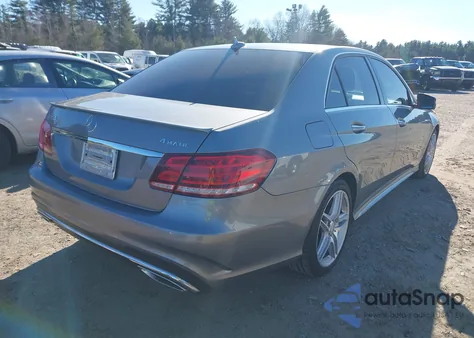 2014 Mercedes-Benz E 350 4Matic z USA, uszkodzony, nr VIN WDDHF8JB3EA859199